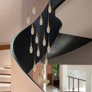 GobekUsa Diamond Crystal Chandelier - Gold Interior Designer Living Room Lamp