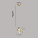 GobekUsa Diamond Crystal LED Ceiling Chandelier for Home Decor