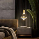 GobekUsa Diamond Crystal Pendant Lights for Luxe Decor in Restaurant, Bedroom, or Salon