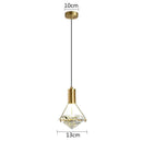GobekUsa Diamond Crystal Wall Lamp for Bedroom Living Room Staircase Indoor Lighting