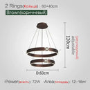 GobekUsa Diamond Ring Chandelier | Nordic Crystal Bedroom and Living Room Luxury Lamp