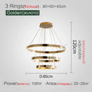 GobekUsa Diamond Ring Chandelier | Nordic Crystal Bedroom and Living Room Luxury Lamp
