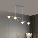 GobekUsa Dimmable Led Ceiling Chandelier for Living Room, Dining Table, Kitchen - Modern Indoor Lighting Fixture