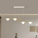 GobekUsa Dimmable Led Ceiling Chandelier for Living Room, Dining Table, Kitchen - Modern Indoor Lighting Fixture