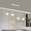 GobekUsa Dimmable Led Ceiling Chandelier for Living Room, Dining Table, Kitchen - Modern Indoor Lighting Fixture