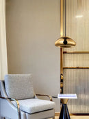 GobekUsa Glass Gold Ceiling Pendant Lamps LED Dining Bar Kitchen Lighting Fashion Lustres