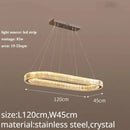 GobekUsa Crystal LED Chandelier: Modern Luxury Lighting for Living & Dining Room