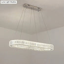 GobekUsa Sleek LED Suspension Lamp with Optical K9 Crystal - Perfect for Restaurants and Islands