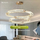 GobekUsa Light Luxury Crystal Chandelier for Elegant Living & Dining Atmosphere