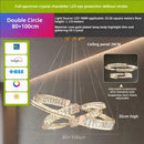 GobekUsa Light Luxury Crystal Chandelier for Elegant Living & Dining Atmosphere