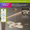 GobekUsa Light Luxury Crystal Chandelier for Elegant Living & Dining Atmosphere