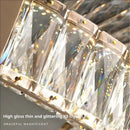 GobekUsa Light Luxury Crystal Chandelier for Elegant Living & Dining Atmosphere