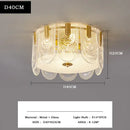 GobekUsa Elegant Crystal Chandelier for Living Room, Restaurant, and Bedroom Lighting