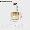 GobekUsa Elegant Crystal Chandelier for Living Room, Restaurant, and Bedroom Lighting