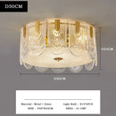 GobekUsa Elegant Crystal Chandelier for Living Room, Restaurant, and Bedroom Lighting