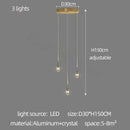 GobekUsa Elegant Crystal Chandelier for Duplex Villa, Restaurant, and Living Room