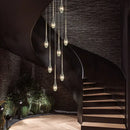 GobekUsa Elegant Crystal Chandelier for Duplex Villa, Restaurant, and Living Room