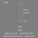GobekUsa Elegant Crystal Chandelier for Duplex Villa, Restaurant, and Living Room