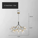 GobekUsa Elegant Firefly Chandelier - Luxury Nordic Bedroom & Restaurant Lighting