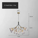 GobekUsa Elegant Firefly Chandelier - Luxury Nordic Bedroom & Restaurant Lighting