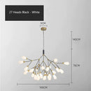 GobekUsa Elegant Firefly Chandelier - Luxury Nordic Bedroom & Restaurant Lighting