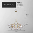 GobekUsa Elegant Firefly Chandelier - Luxury Nordic Bedroom & Restaurant Lighting