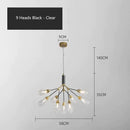 GobekUsa Elegant Firefly Chandelier - Luxury Nordic Bedroom & Restaurant Lighting
