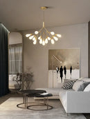 GobekUsa Elegant Firefly Chandelier - Luxury Nordic Bedroom & Restaurant Lighting