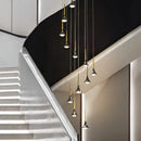GobekUsa Elegant Horn-Shaped Chandelier for Living Room and Bedroom