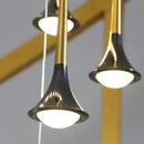 GobekUsa Elegant Horn-Shaped Chandelier for Living Room and Bedroom