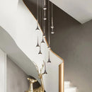 GobekUsa Elegant Horn-Shaped Chandelier for Living Room and Bedroom