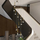 GobekUsa Elegant Horn-Shaped Chandelier for Living Room and Bedroom