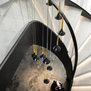 GobekUsa Elegant Horn-Shaped Chandelier for Living Room and Bedroom