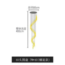 GobekUsa Elegant LED Ring Chandelier for Living Room Bedroom Kitchen Staircase Lighting