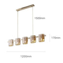 GobekUsa Elegant Smoky Glass Chandelier Ceiling Lighting for Dining Living Bedroom