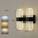 GobekUsa Elliptical LED Wall Lamp for Home Decor Bedside Lighting in Bedroom Living Room