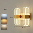 GobekUsa Elliptical LED Wall Lamp for Home Decor Bedside Lighting in Bedroom Living Room