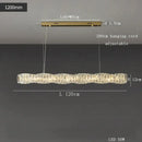 GobekUsa Glass Chandelier LED Ceiling Light Fixture Modern for Living Room Hotel Dining Hall