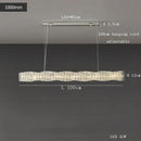 GobekUsa Glass Chandelier LED Ceiling Light Fixture Modern for Living Room Hotel Dining Hall