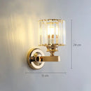 GobekUsa Glass Shade Wall Lamp: Modern Minimalist Nordic HomeDecoraction & Living Room Lighting