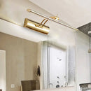 GobekUsa 16"/21.5" Modern Metal LED Bathroom Vanity Wall Sconce in Gold Finish