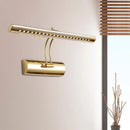 GobekUsa 16"/21.5" Modern Metal LED Bathroom Vanity Wall Sconce in Gold Finish