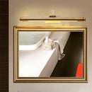 GobekUsa Contemporary LED Vanity Light in Gold Finish - Tubed Wall Sconce for Kitchen, 20.5"/26" W