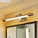 GobekUsa Contemporary LED Vanity Light in Gold Finish - Tubed Wall Sconce for Kitchen, 20.5"/26" W