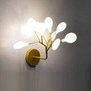 GobekUsa Modern firefly Tree Branch LED Wall Light for Bedroom Study Room