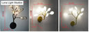 GobekUsa Modern firefly Tree Branch LED Wall Light for Bedroom Study Room