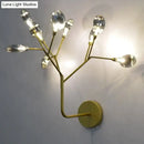 GobekUsa Modern firefly Tree Branch LED Wall Light for Bedroom Study Room