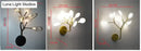 GobekUsa Modern firefly Tree Branch LED Wall Light for Bedroom Study Room