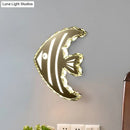 GobekUsa Contemporary LED Stainless-Steel Wall Sconce with Crystal Shade in Warm/White Light for Corridors