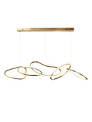 GobekUsa Elegant Chandelier for Dining Bar, Minimalist Art Lamps